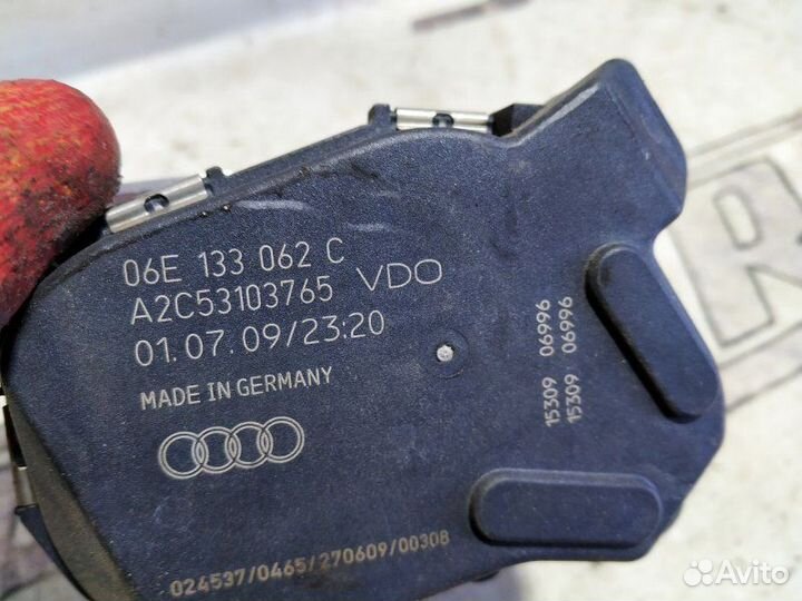 Дроссельная заслонка Audi A6 C6 2.8 CCE 2010