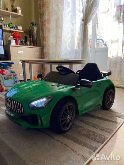 Детский электромобиль mercedes бу