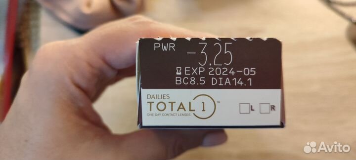 Линзы однодневные -3, 25