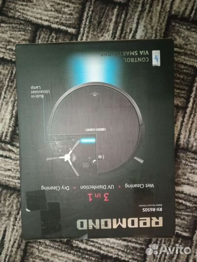 Робот пылесос redmond rv r650s