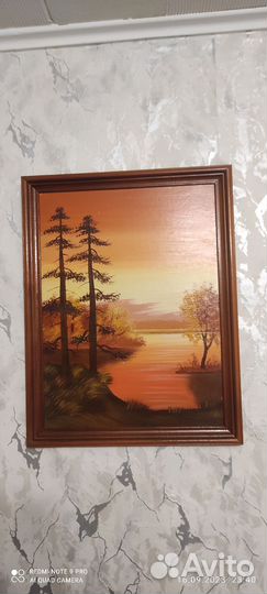 Картина маслом на холсте ручная работа