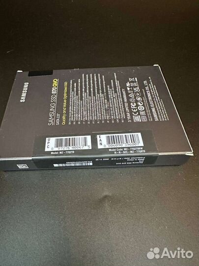 Новый SSD Samsung 870 QVO 2TB