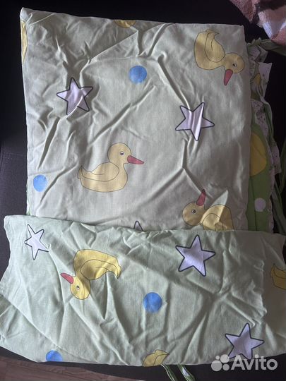 Бортики на кроватку прямоугольную