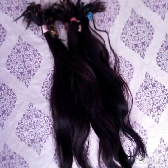 Волосы для наращивания 53 см бу