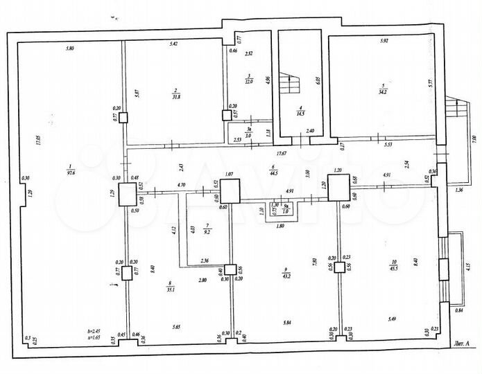 Продам офисное помещение, 500 м²
