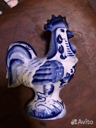 Петушок статуэтка Гжель