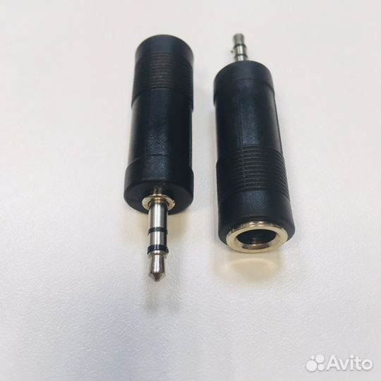 Переходник Jack 6.35 мм розетка -Jack 3.5 мм вилк