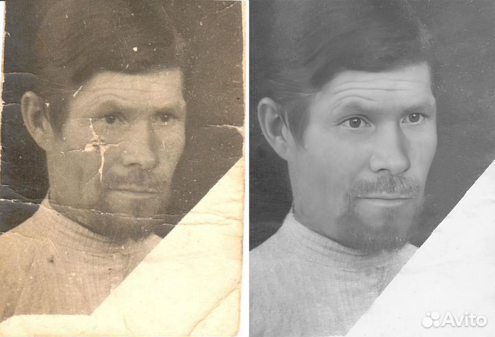 Реставрация/ретушь/восстановление старых фото