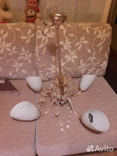Люстра хрустальная