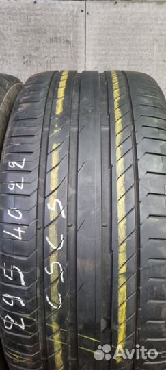 Continental ContiSportContact 5 295/40 R22