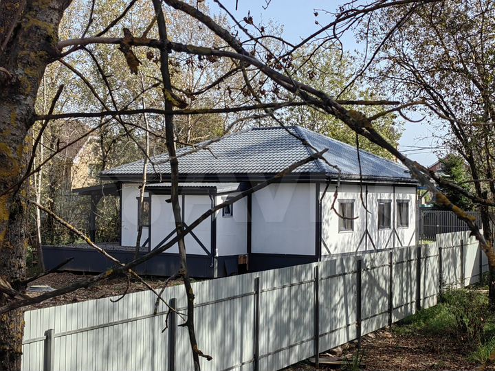 Коттедж 100 м² на участке 12 сот.