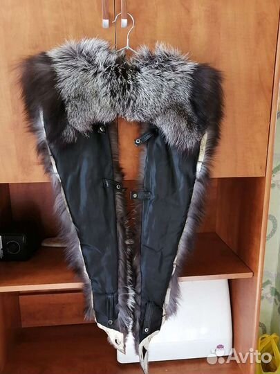 Воротник из чернобурки