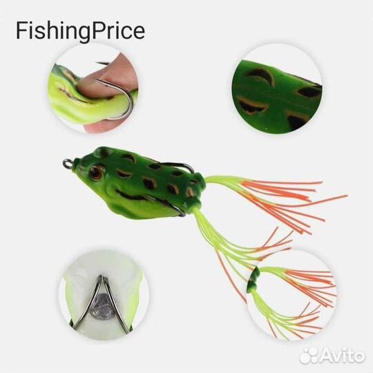 Воблер лягушка незацепляйка