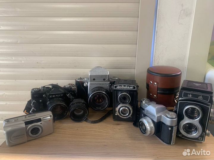 Плёночный фотоаппараты лот