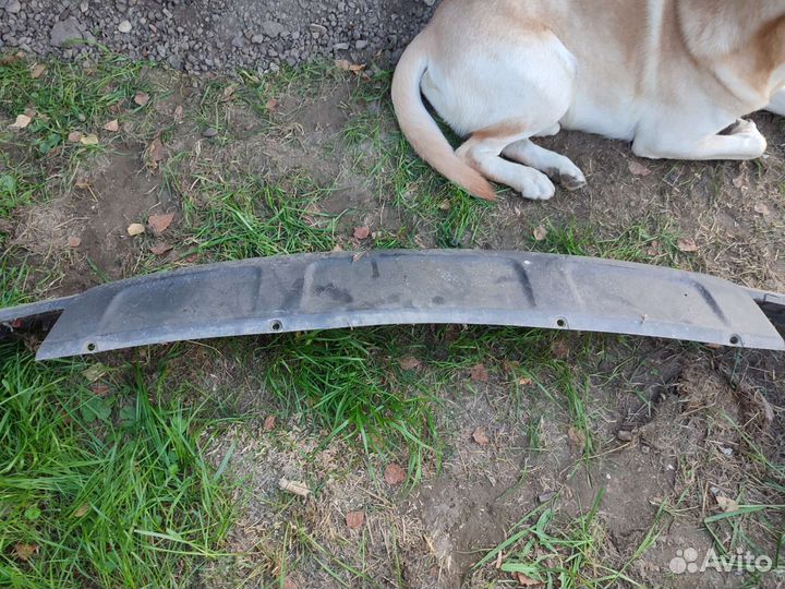 Нижняя часть заднего бампера touareg gp