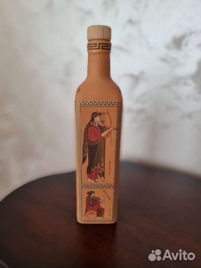 Бутылка керамическая для вина/ масла