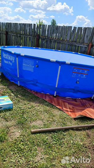 Каркасный бассейн 366 на 76