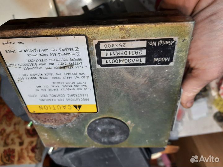 Блок управления мпт Cat Mitsubishi
