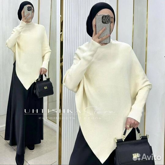 Вязанная кофта женская