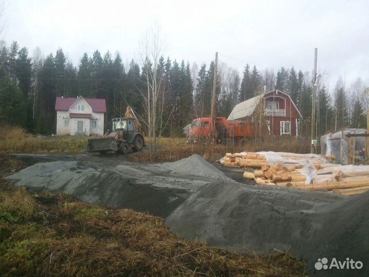 Песок щебень отсев