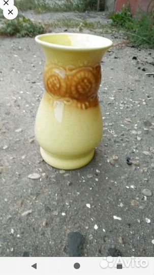 Кофейнве кружки и Ваза керамическая