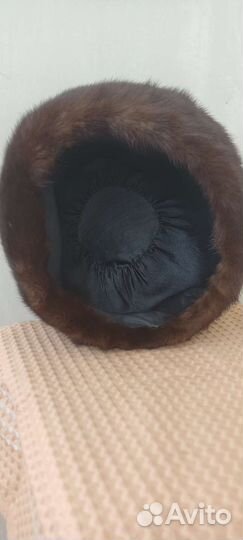 Шапка норковая женская