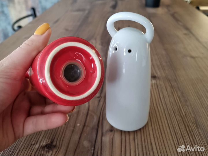 Солонка и перечница керамика – Ангел и Демон