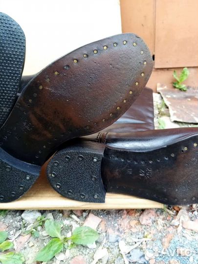 Сапоги военные хромовые