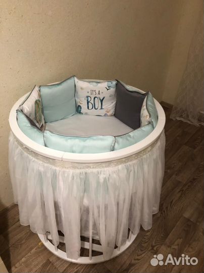 Бортики в кроватку