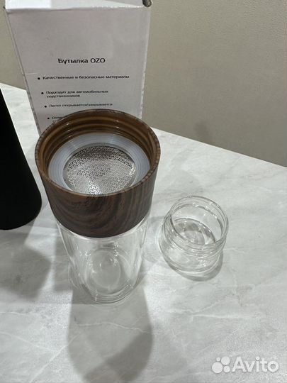 Бутылка OZO c инфьюзером в чехле