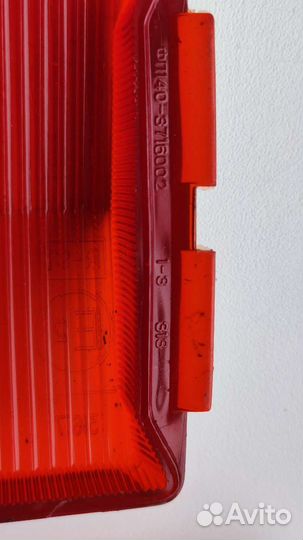 Рассеиватель заднего фонаря Фп140 3716002 ваз 2101