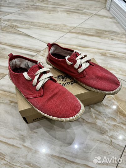 Летняя мужская обувь из ткани 42 размер