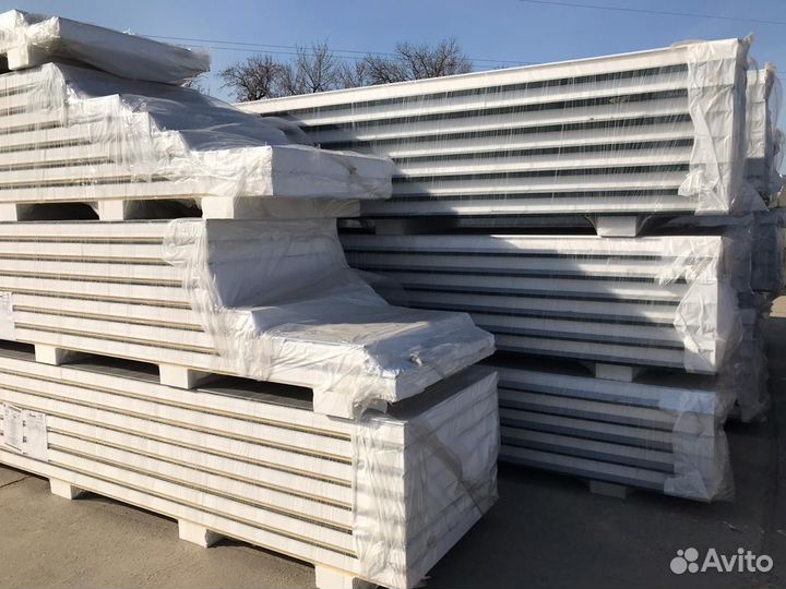 Сэндвич-панели с наполнителем Минвата