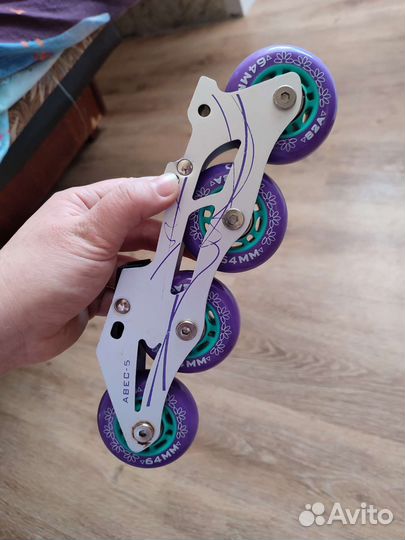 Роликовые коньки детские раздвижные