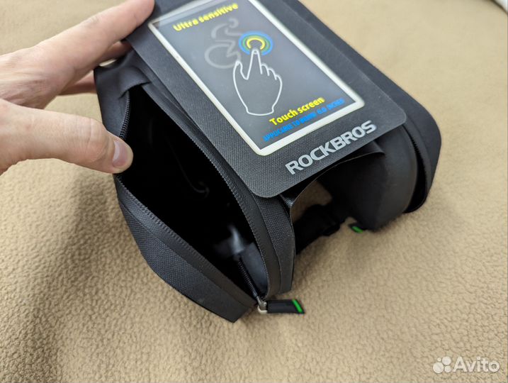 Велосумка на раму Rockbros 2 в 1 AS-006