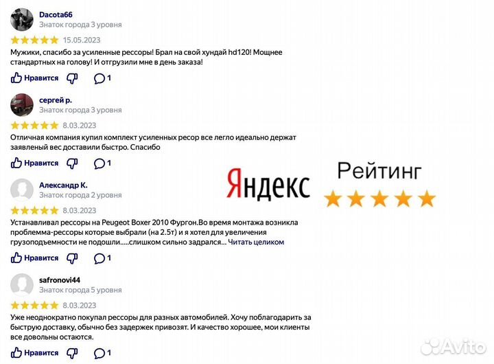 Рессора Ивеко Дейли 35, 50 (комплект)