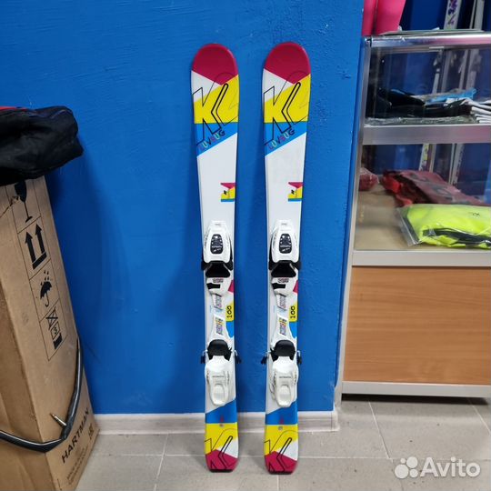 Горные лыжи детские k2 luvbug