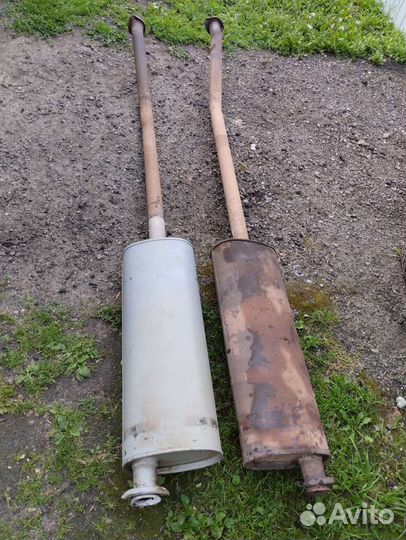 Глушитель Газель удлиненная база 330202