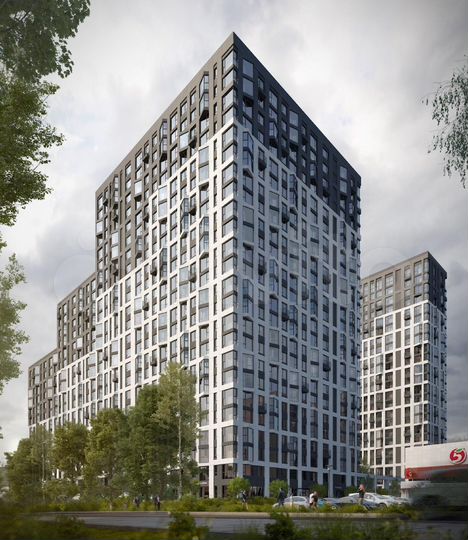 2-к. квартира, 61,8 м², 9/24 эт.