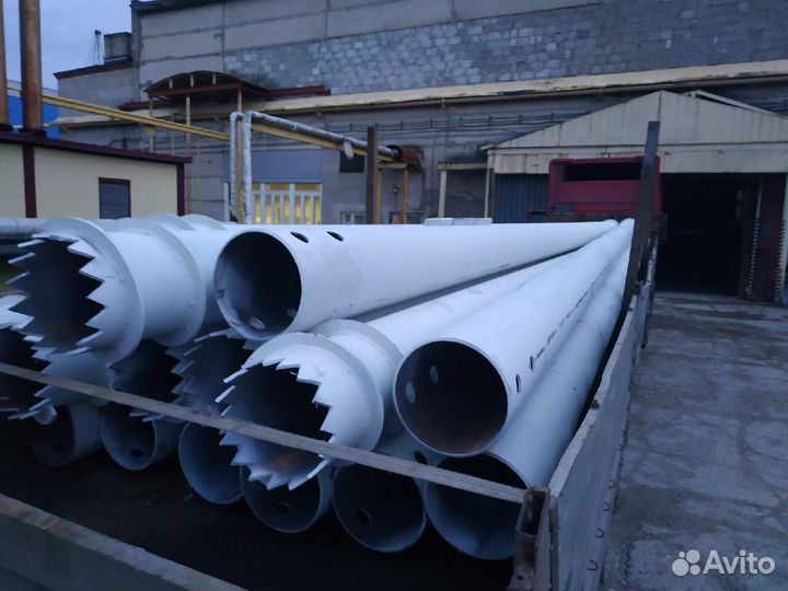 Производство Больших Винтовых свай. 159 /219 /325