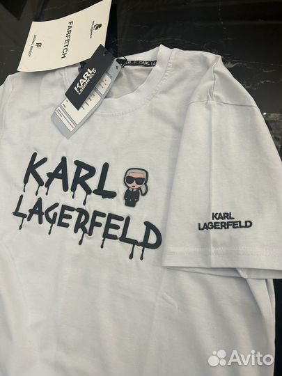 Оверсайз футболка Karl Lagerfeld