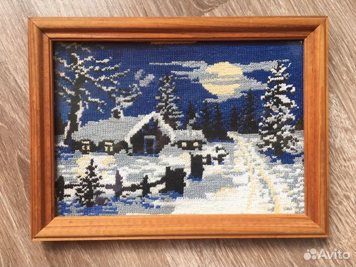 Картины вышитые
