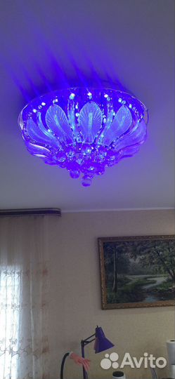 Люстра потолочная бу