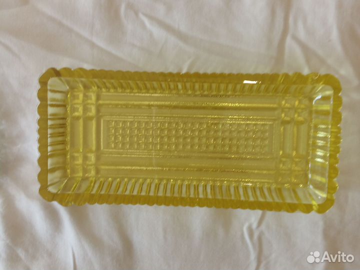 Селедочница СССР, тарелка винтажная