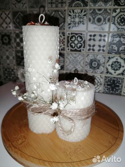 Свечи из вощины