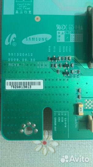 Инвертор SSI320A12 тв Samsung LE32A430T1