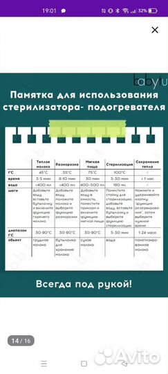 Стерилизатор для бутылочек 6в1