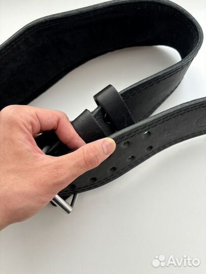 Атлетический пояс из экокожи Master
