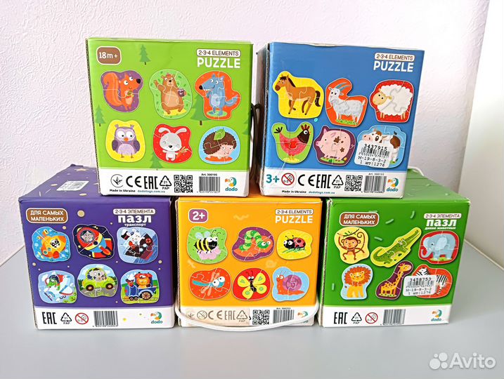 Пазл Dodo 6 в 1