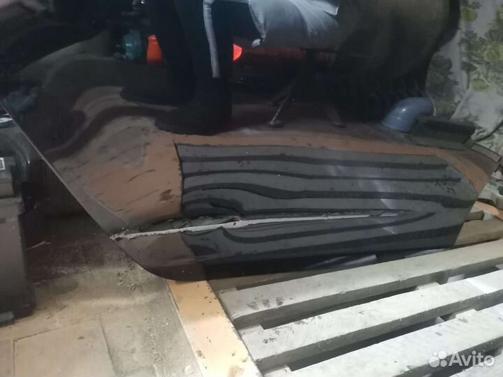 Дверь задняя правая BMW E60 black sapphire metalli